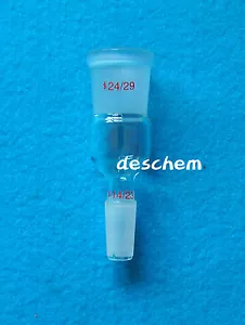 Juntas de agrandamiento de vidrio del 24/29 al 14/23, cristalería de laboratorio de borosilicato - Imagen 1 de 2