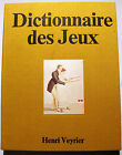 JEUX/DICTIONNAIRE DES ../RENE ALLEAU/ED H.VEYRIER/BONNE DOC!