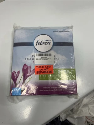 2 Boxes of 3 Febreze Vacuum Bags Bissell Style 7 Eliminates Odors-6 Bags Total  - Image 1 of 4