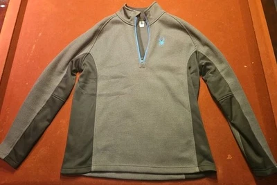 Womens Spyder Jacket - Waffle Pattern - Extra Large - Gray - Image 1 of 4