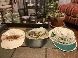 Vintage Painters Caps, Montgomery Ward, O'Brien, Big Y Feeds - Bild 1 von 5