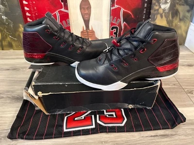 Talla 11.5 - Air Jordan 17+ Retro Bulls Foto 1 de 4