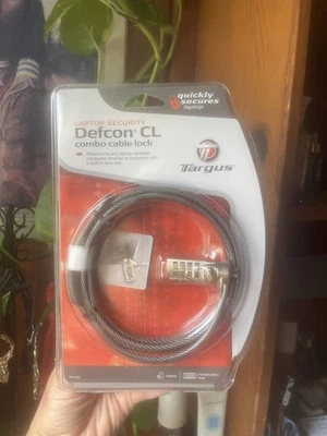 DEFCON CL Combo Cable Lock Notebook Security 2006 - Image 1 of 2