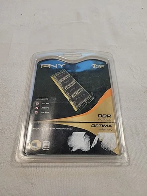 PNY PC2700 1 GB SO-DIMM 333 MHz DDR Memory (MN1024SD1-333) - Image 1 of 2