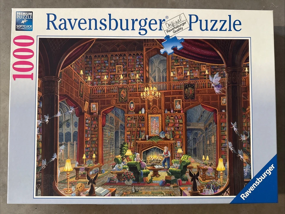 Ravensburger Sanctuary of Knowledge 1000 PC Jigsaw Puzzle 2009