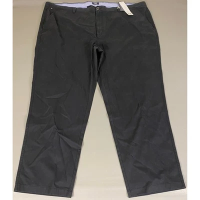 Pantalones chinos Cutter & Buck para hombre talla 54x32 negros mezcla de algodón informales nuevos con etiquetas Foto 1 de 4