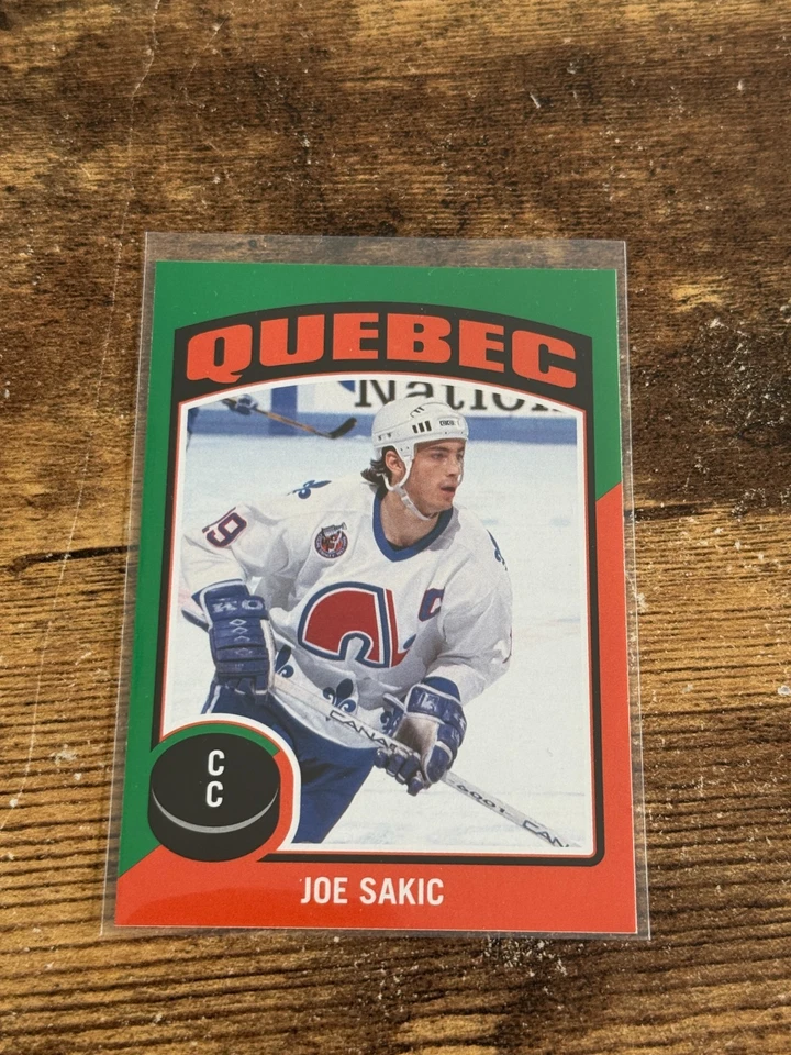 2014-15 O-Pee-Chee Stickers Joe Sakic #ST-13 Quebec Nordiques - Image 1 of 1