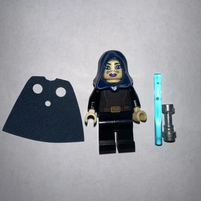 LEGO Star Wars Barriss Offee Azul Oscuro Capa y Capucha SW0379 Minifigura Foto 1 de 3