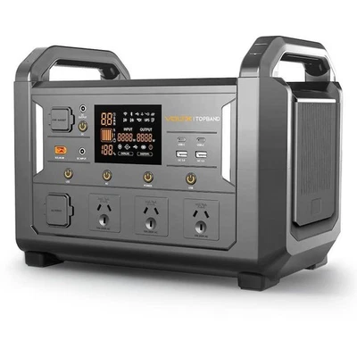 1200W 1152Wh Portable Solar Generator Battery Power Station UPS Camping Power AU - image 1 of 4