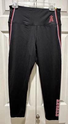 Victoria’s Secret ROSA MLB Angels Ultimate Cintura Alta Tobillo Leggings Talla L ¡NUEVO! Foto 1 de 4