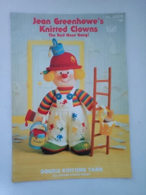 Jean Greenhowe's Red Nose Gang Clowns Knitting Book  - Image 1 of 4