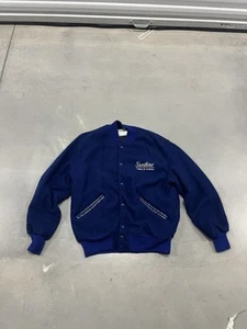 Vintage 1990’s Delong Letterman Jacket Sunshine Cookies And Crackers Size XL - Picture 1 of 7