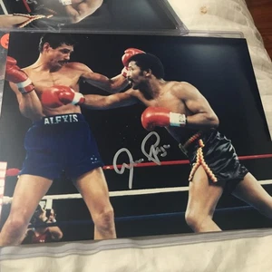 Foto de boxeo firmada 8x10 de Aaron Pryor certificado de autenticidad de TCB Boxing - Imagen 1 de 2