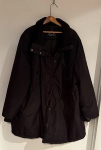 HFX strapazierfähiger wasserabweisender Wintermantel schwarz 2x - Bild 1 von 7