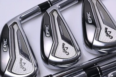 Callaway Epic Forged Irons / 4-PW / Regular Flex N.S.PRO Modus3 Tour 105 Shafts - Image 1 of 4