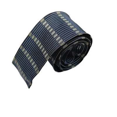 Corbata delgada Cavalier punta cuadrada años 50 60 de colección Foto 1 de 4