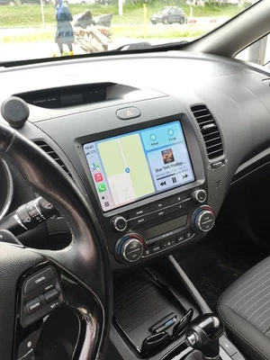 For 2013-2018 Kia Cerato K3 Forte Radio CarPlay Android 13 Car Stereo Headunit - Image 1 of 4