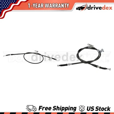 Par de cables de freno de estacionamiento Dorman - primera parada para Mazda Protege 2001 2002 2003 Foto 1 de 4