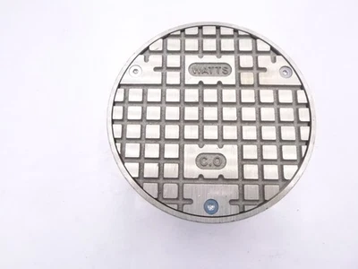 "Cubierta de limpieza de vatios tapa de bronce níquel de 5"" con cuerpo de hierro fundido roscado VER DESC Foto 1 de 4