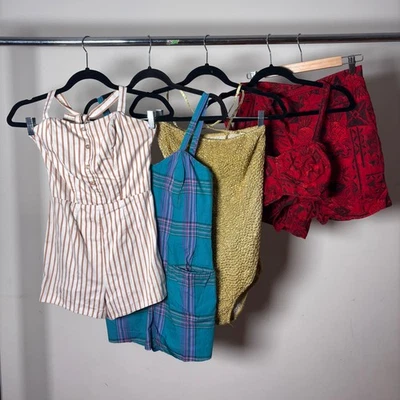 Lote De Colección - Años 60-70 Mono Traje De Baño Bikini Tiki Pinup x4 Foto 1 de 4