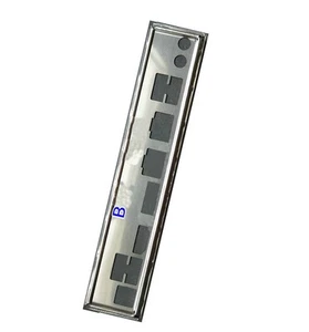 OEM I/O Shield für Asus Q87T halbe Höhe Hauptplatine Backplates IO - Bild 1 von 4