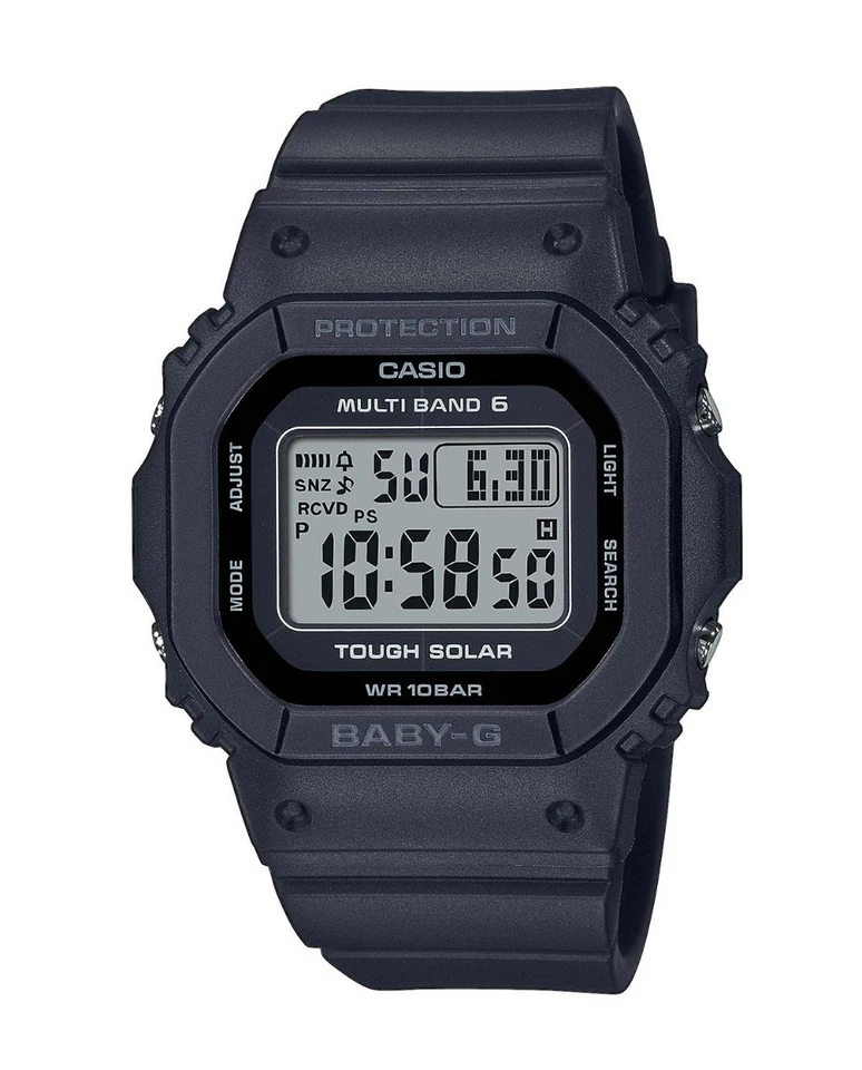 Casio BGD-5650-1ER Baby-G Funk Solar Damenuhr schwarz - Bild 1 von 1