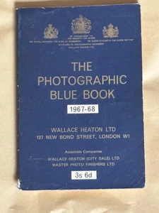Libro azul fotográfico Wallace Heaton 1967-68 - Imagen 1 de 1