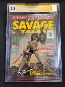 Savage Tales #1 - Marvel Comics, 1971 - CGC 6.5 - SIGNED BY ROY THOMAS - Picture 1 of 8