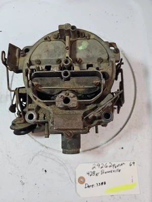 29262 3388 Pontiac Bonneville 1969 винтажный оригинальный карбюратор - Изображение 1 из 4