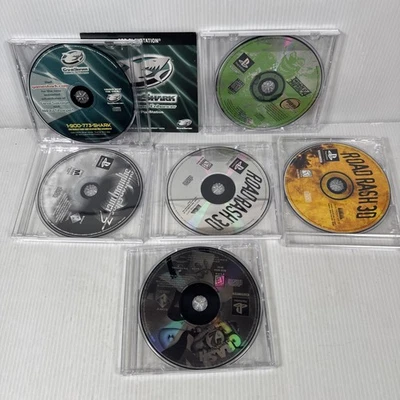 6 PlayStation 1 Game Lot (Discs Only) Crash Bandicoot 2, Twisted Metal 4 +More - Image 1 of 4