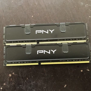 PNY 16GB (2X8GB) PC3-14900 DDR3-1866 HEATSINK DIMM RAM - Picture 1 of 3