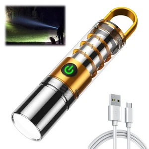 High Power Flashlights, 100000 High Lumen Rechargeable LED Flashlights, 6 Mod... - Bild 1 von 6