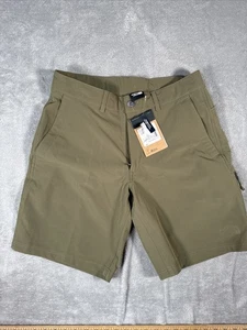 Pantalones Cortos The North Face Para Hombre 32 Verde Nylon Camping Senderismo Cremallera Bolsillo Ligeros - Imagen 1 de 13
