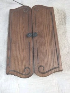 Bandeja de calentamiento de puerta de salón rara gabinete de roble Georges Briard de colección 15"x10" Jaxton - Imagen 1 de 19