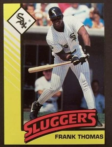 1993 STARTING LINEUP SLUGGERS FRANK THOMAS BASEBALL CARD - Picture 1 of 1