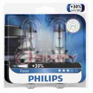 Philips High Low Beam Headlight Bulb for Pontiac Firefly G3 G3 Wave Vibe dj