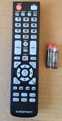 NEW ELEMENT REMOTE CONTROL 845-046-03B1 FOR:  XHY3533 ELEFW328 ELEFT426 ELEFT506 - Image 1 of 3