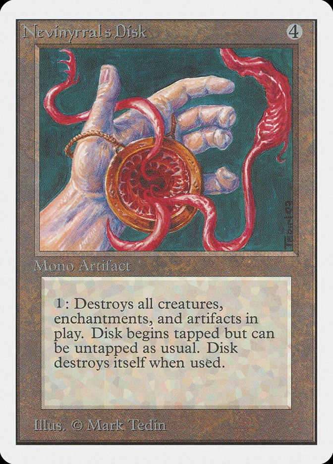 Nevinyrral's Disk (2ED 267) Moderately Played - MTG single - Image 1 of 1