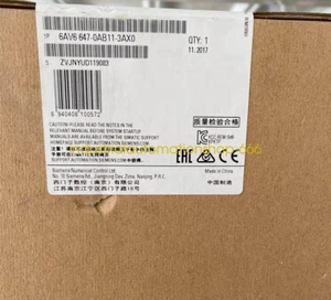 1PC New Siemens KTP600 touch screen 6AV6647-0AB11-3AX0 Via DHL or FedEX - Picture 1 of 2
