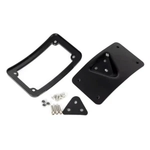 Motorbike License Plate Holder with Unique Curved Design for Enhanced Aesthetics - Picture 1 of 8