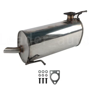 Stainless Steel Rear Muffler fits: 2014-2018 Mitsubishi Outlander 2.4L - Picture 1 of 10