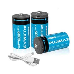 Lot de 2 piles rechargeables lr14 c, PALE BLUE | Leroy Merlin