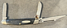 Vintage (Pre-date code) Buck 303 3 blade medium Stockman--1464.23