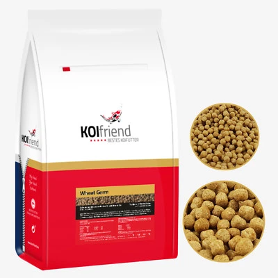 KOIFRIEND Koifutter Wheat Germ 6 Liter Frühjahr Herbst Fischfutter Premiumfutter