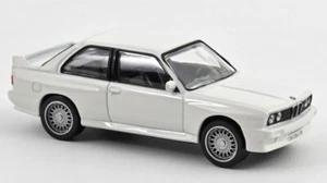 MODELLINO AUTO STATICO NOREV BMW M3 E30 1986 BIANCO MODELLISMO SCALA 1:43 - Foto 1 di 2