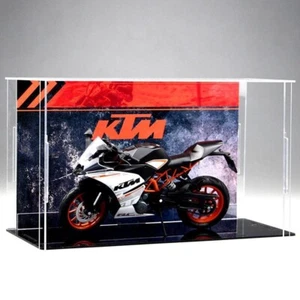 Maisto 1:18 KTM RC 390 Motorcycle Model Diecast Toy Bike Gift MOTOGP BOX Stand - Picture 1 of 16