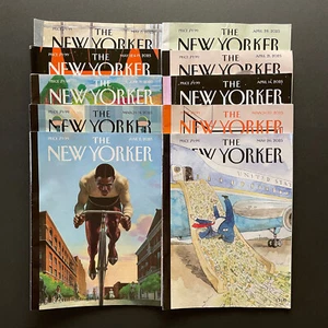 Ten 2025 New Yorker Magazine Issues - Picture 1 of 5