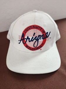 VINTAGE Arizona Wildcats Hat by THE GAME - Large Round Circle Logo!!! - Picture 1 of 11