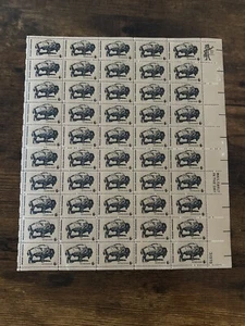 US Scott #1392 1970 American Buffalo Sheet of Fifty 6c Stamps-MINT-NH - Picture 1 of 2