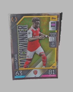 MATCH ATTAX 2022/23 NO-96 BUKAYO SAKA (ARSENAL) MATCH WINNER CARD (E) - Bild 1 von 1